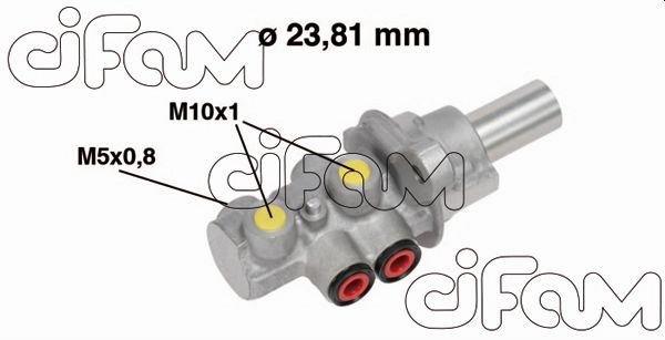 CIFAM 202683 Ana Merkezi Doblo 1.3-1.9 Jtd 01 > 23.81mm