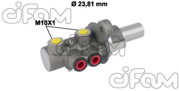 CIFAM 202778 X Ana Merkezi Doblo 1.3d-1.6d 10 > 23.81mm