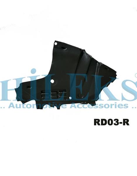 HİLEKS.RD03R Dacia Duster Tampon Alt Koruyucu Ön Sağ