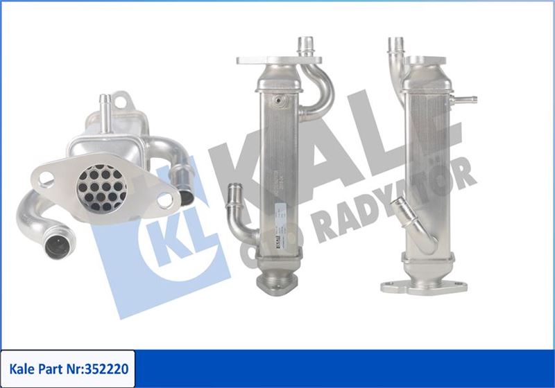 KALE 352220 Egr Soğutucusu Fiat Ducato 06> 2.3d Mtj Euro5