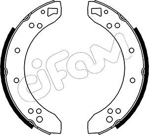 CIFAM 153101 Fren Pabucu Ford Europe / Ldv / Rover / Talbot / Toyota Models / Cortina : 1.1. Coupe. Estate;1.2. C