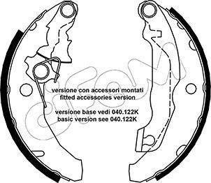 CIFAM 153131Y Fren Pabucu Ford Europe Fbd : 1.0;1.1;1.3;1.4;1.6;1.6 D;1.6 Xr2 / Fiesta Ii Van : 1.4;1.6 D / Fiest