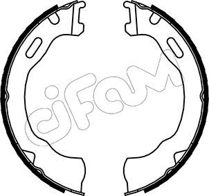 CIFAM 153147 Fren Pabucu Ford Usa Explorer U2 : 4.0 V6;4.6 V6;4.9 V6