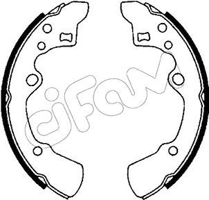 CIFAM 153205 Fren Pabucu Mazda / Ford Europe 2v. Coupe. 4wd / Mx-6 Gd : 1.8;2.2 12v. 4wd / Probe I : 2.2;2.2 Gt
