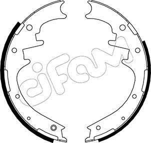 CIFAM 153561 Fren Pabucu Ford Europe 4wd / B-Serie Iii Uf : 3.0;4.0 / Explorer U2 : 4.0 V6;4.6 V6;4.9 V6 / Ra