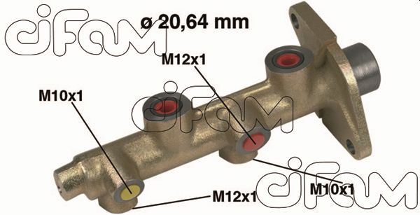 CIFAM 202135 Fren Ana Merkez Ford Europe / Ford Lcv Fiesta Ii Fbd : 1.0;1.1;1.3;1.4;1.6 D / Fiesta Ii Van : 1.0