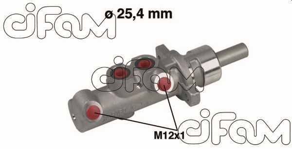 CIFAM 202314 Fren Ana Merkez Ford Europe 5 St 200;2.5 V6 24v / Mondeo Ii Bap . Sw : 1.6 İ 16v;1.6i 16v;1.8 İ;1.8