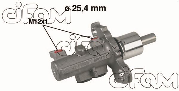 CIFAM 202402 Ana Merkez Passat 96-00 A4 -A6 1.6-1.8-1.9 -2.4-2.5 2.8 Tdi 95-01 A8 2.8-3.7-2.5 98-02 25.4mm