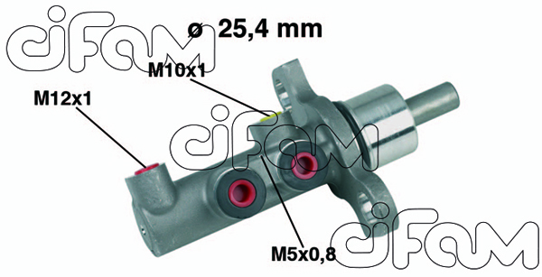 CIFAM 202438 Fren Ana Merkezi Opel Vectra C 02> 25.40 Mm