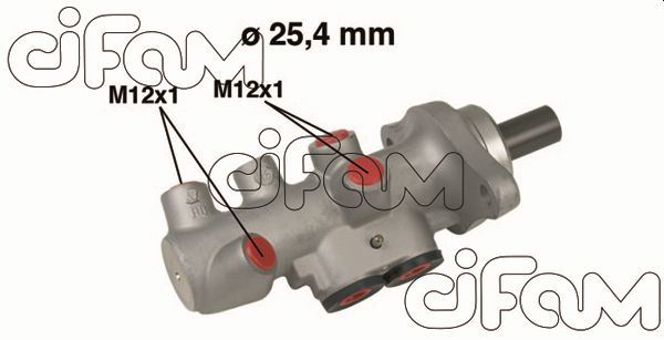 CIFAM 202607 Fren Ana Merkez Seat / Volkswagen / Ford Europe V;2.8 V6 / Sharan I 7m8. 7m9 : 1.8 T. 20v;1.9 Tdi;