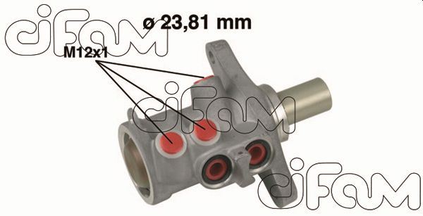 CIFAM 202638 Fren Ana Merkez Ford Europe Focus I. Sw : 1.4 16v;1.6 16v;1.8 16v;1.8 Di / Tddi;1.8 Tdci;1.8 Tdi / T