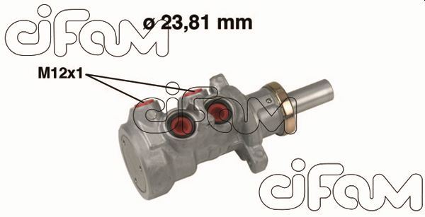 CIFAM 202640 Fren Ana Merkez Ford Focus 98> 1.6-2.0 Zetec-1.8 Tdci 23.81mm