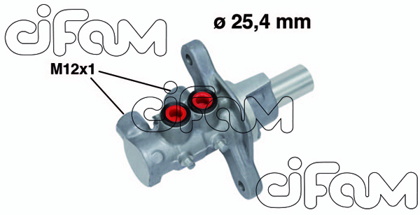 CIFAM 202674 Fren Ana Merkezi Opel Corsa E 14>19 Adam 12>19 Arka Kampana Frenler İçin Grande Punto 05>15 Esp İçin