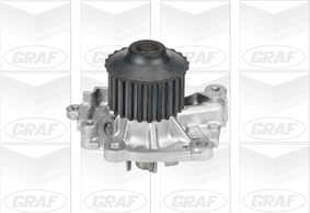 GRAF PA732 Devirdaim Su Pompasi Mitsubishi Carisma 1.8l 4g93 Gdi Da2a 95-> / Pajero Pinin 1.8l 2.0l 4g93 4g94 G Di H66w H77w 00-07 / Volvo S40 I 1.8i 16v 95<03 V40 1.8 95<04