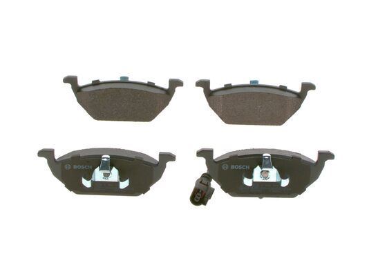 BOSCH 0986494019 Ön Balata Fişli Küçük Golf4-Golf5-Jetta-Bora-Polo-A3-Leon 97 >