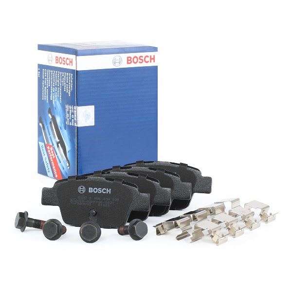 BOSCH 0986494030 Arka Fren Balatasi Fiat Stilo 02> Linea 07> Bravo Ii 07>14 Alfa Romeo Mito 08> Multipla 99>