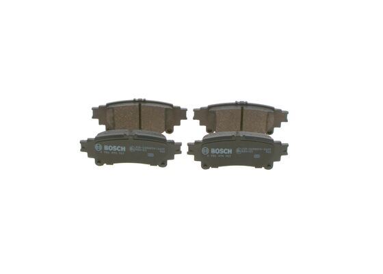 BOSCH 0986494907 Disk Balata Is 200t 2.0 İ 08.2015 - ; Is 250 2.5i 04.2013 - 08.2015; Is 300h 2.5i 04.2013 - ; Mirai