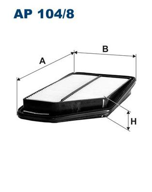 FILTRON AP104/8 Hava Filtresi Civic Viii 2.2 Ctdi 06>