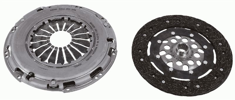 SACHS 3000950538 Debriyaj Seti Rulmansiz Captur Ii 20>Megane Iv 15> Lodgy 12> Duster Ii 17> 1.5blue Dci K9k Euro6 Clio V 19> 1.3tce H5h
