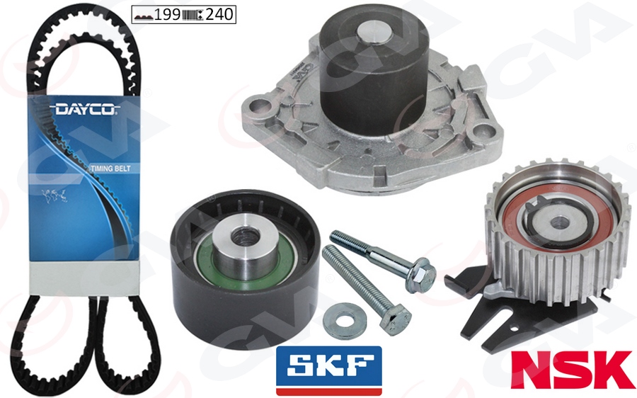 GVA 59WPK9010 Devirdaim Eksantrik Gergi Kiti Astra H 04>14 Vectra C 02>08 Zafira B 05>15 Signum 03>08 Insignia A 09>14 1.9-2.0 Cdti-Dth-Dtc-Dtj Doblo 10>Marea Brava Bravo 07>Idea Stilo 147 156 159