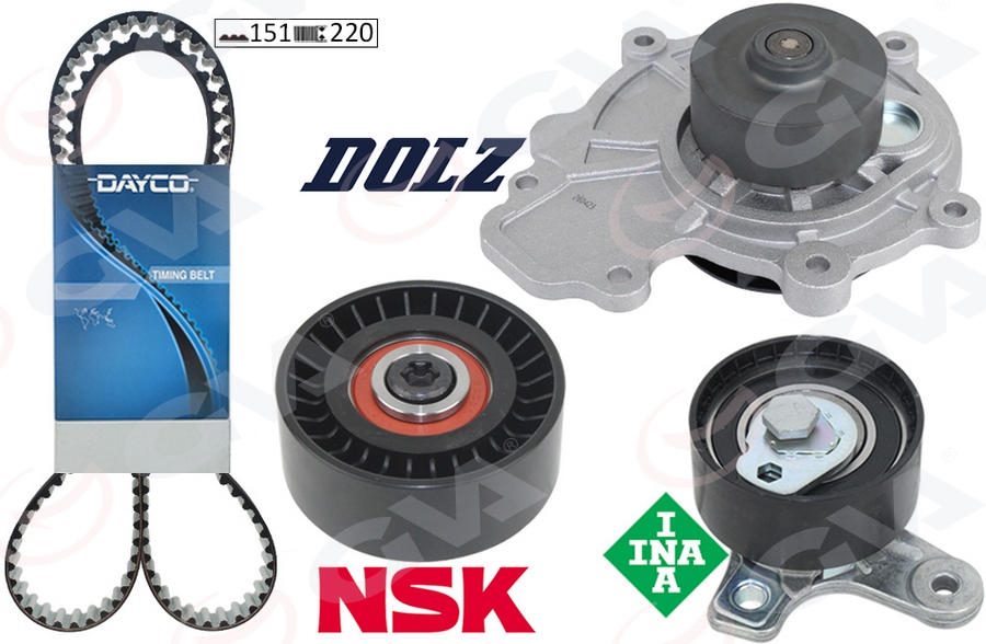 GVA 59WPK9935 Devirdaimli Eksantrik Gergi Kiti 151x220 Antara-Chevrolet Captiva-Cruze-Lacetti-Nubira 07> 2.0 D-Cdi