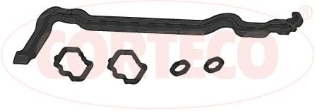 CORTECO 49421074 Külbütör Kapak Conta Seti Renault Laguna Ii. Megane Ii. Trafic Ii 2.0l M9r Dci-Cdti / Nissan X-Trail 2.0l M9r Dci T31 07-> / Qashqai 2.0l M9r Dci J10 07-> / Opel Vivaro 07-14
