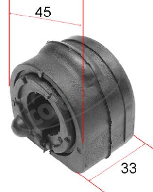 CORTECO 80000459 Arka Viraj Demir Lastigi Focus I 98>04 18mm