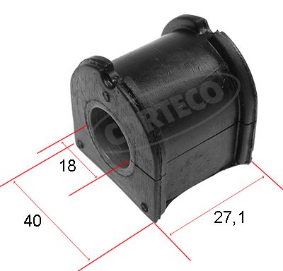 CORTECO 80000474 Stabilizatör Yataklama