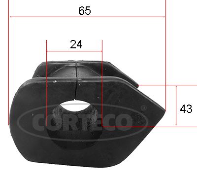 CORTECO 49371779 Stabilizatör Yataklama