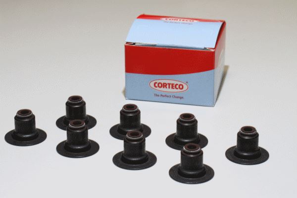 CORTECO 19025722 Supap Lastiği Ford Focus-Fiesta-Cmax 98> 1.25-1.4-1.6 Zetec Egsoz 8 Adet