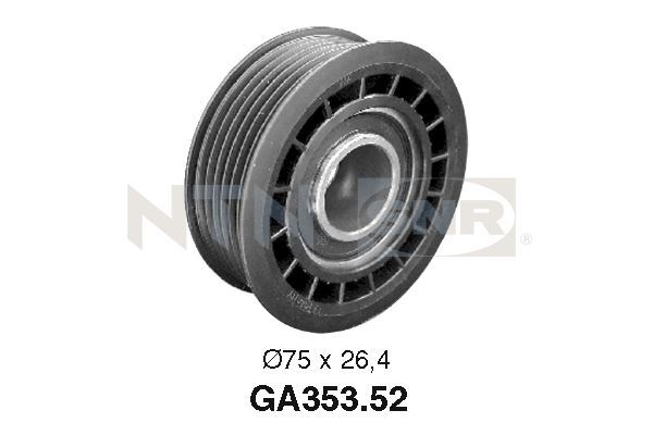 SNR GA35352 Alternatör Gergi Rulmani Astra F 1.4-1.4i-1.6-Corsa B 1.4-1.5d-Combo 1.4 16v-1.7d-Omega A 2.6i-3