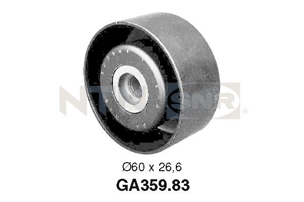 SNR GA35983 Alternatör Gergi Rulmani Partner-P206-306-Jumpy1.9d -P307 1.4 16v-1.6 16v-C2 1.4-1.6-C3 1.4i-1.4 16v