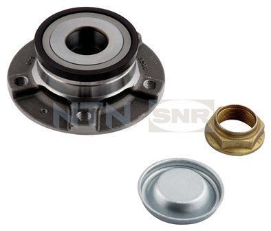SNR R15949 Arka Teker Poryasi Komple Peugeot P407 04> P508 10> P607 00> Citroen C5 08> C6 05> 5 Bijon