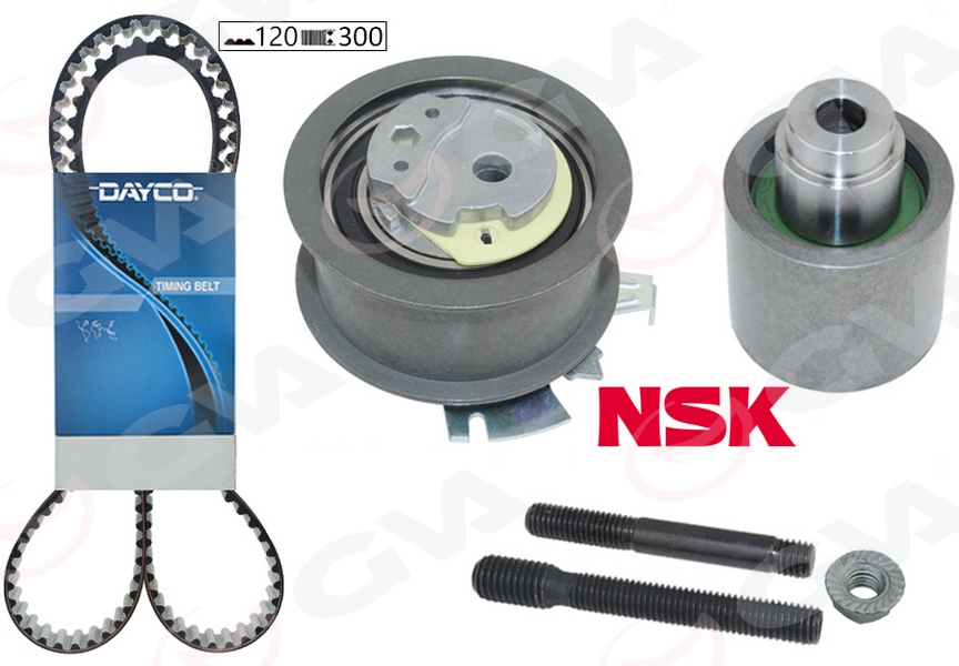 GVA 59T7574D Triger Seti T5-Caddy-Passat-Jetta-Golf-Polo-A3-Leon 1.4-1.9tdi Bjb-Axb-Amf-Bls-Avf-Bnm-Bnv-Bkc