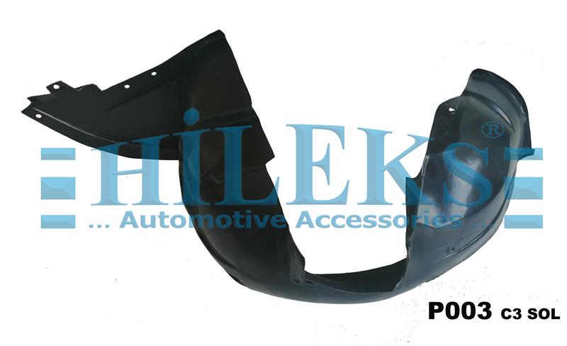 HILEKS P003L Çamurluk Davlumbazi Ön Sol Citroen C3 02>10