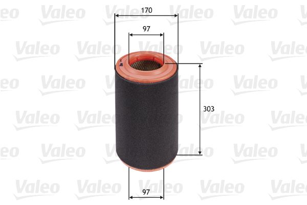 VALEO 585695 Hava Filtresi Fiat Ducato 06> 2.0d Mtj 2.2d Mtj 2.3d Mtj 3.0d Mtj Psa Boxer Iii 06> Jumper 06> 2.0-2 .2-2.3-3.0hdi
