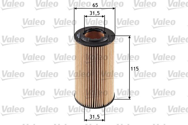 VALEO 586501 Yag Filtresi Mercedes Om611 W203 W211 W210 W639 B901>B904