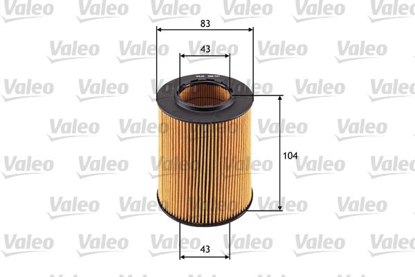 VALEO 586527 Yag Filtresi Bmw M52 M54 E36 E46 E39 E60 E61 E38 E65 E66 E83 E53 E85