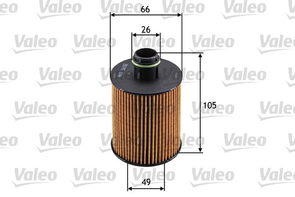 VALEO 586562 Yağ Filtresi Euro5 Doblo 10>Astra J 09>Corsa D-Linea-Punto-Bravo-Alfa 159 09>1.3-1.6jtd-1.9d