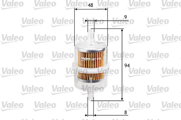 VALEO 587013 Yakit Filtresi Benzin Renault R 4 1.1 Gtl