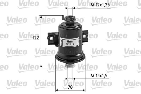 VALEO 587213 Yakit Filtresi Benzin Toyota Starlet 1.3