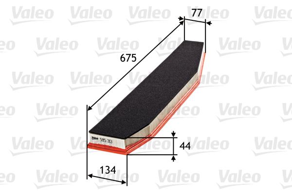 VALEO 585313 Hava Filtresi Bmw X3 N47 M57 E83