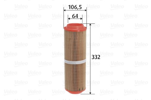 VALEO 585757 Hava Filtresi Mercedes Om668 W168 W414