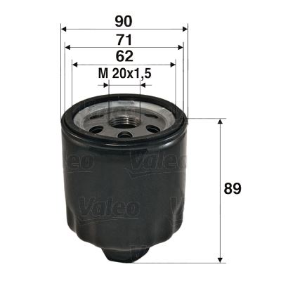 FLT-OP642/1 Yag Filtresi Espace Laguna I 2.2 Dt  (96-01)  Trafic  2.1 D (80-89)