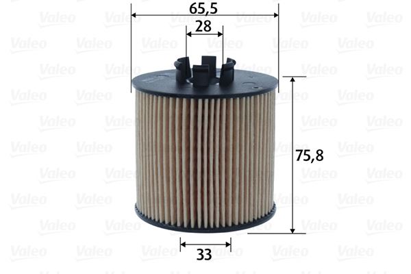 VALEO 586598 Yağ Filtresi Caddy Iii 04>Golf Iv 00>Polo-Bora-Cordoba-Leon-Toledo-Ibiza 1.4 16v-1.6 16v