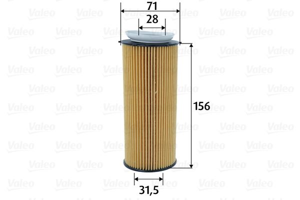 VALEO 586603 Yag Filtresi Bmw N57 E90 E92 E93 F10 F01 F07 E70 E71 E72