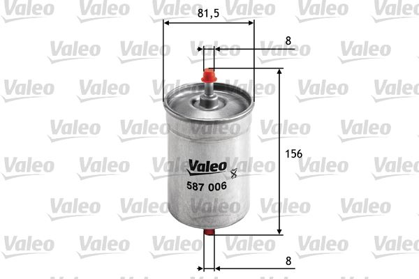 VALEO 587006 Yakit Filtresi Benzin Volkswagen Golf Iii 1.4