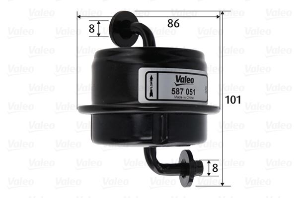 VALEO 587051 Yakit Filtresi Benzin Suzuki Swift Ii 1.3