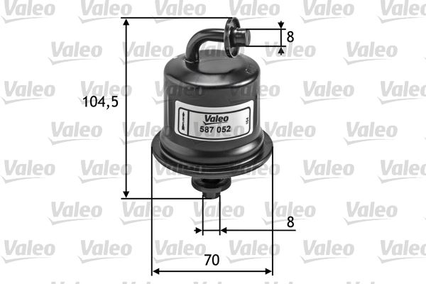 VALEO 587052 Yakit Filtresi Benzin Suzuki Alto