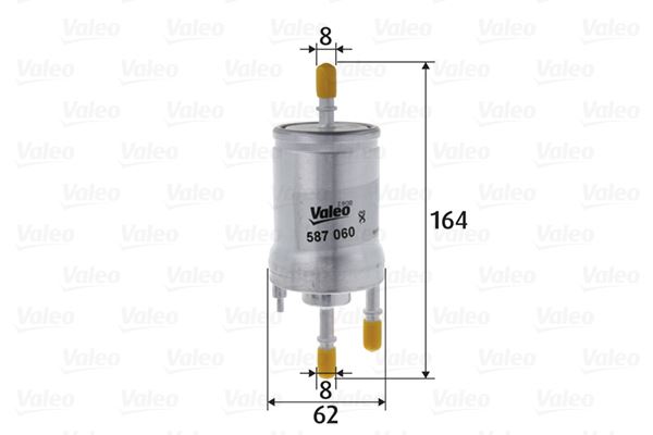 VALEO 587060 Yakit Filtresi Benzin Volkswagen Caddy Iii